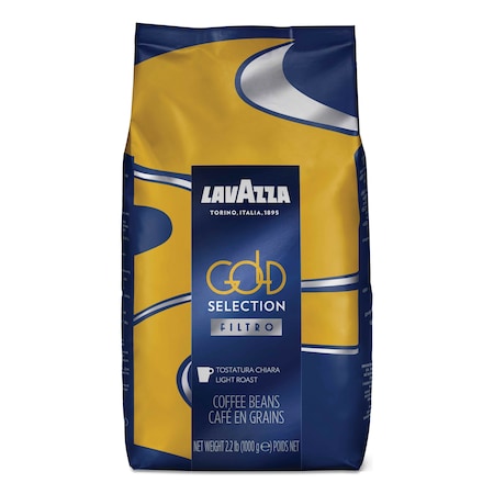 Lavazza Gold Selection Whole Bean Coffee, Light and Aromatic, 2.2 lb Bag 3427